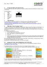 Preview for 3 page of esera automation 11162 User Manual