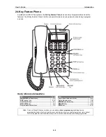 Preview for 6 page of ESI 12-Key Feature Phone User Manual