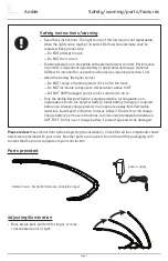 Preview for 2 page of ESI Amble Classic Operation Instructions