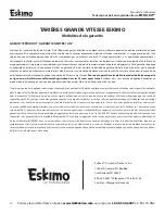 Preview for 12 page of Eskimo PISTOL BIT 35400 Operator'S Manual