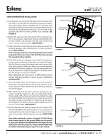 Preview for 6 page of Eskimo QuickFlip 2 Operator'S Manual