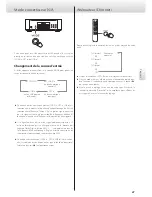 Preview for 47 page of Esoteric K-01X Owner'S Manual