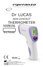 ESPERANZA Dr LUCAS DT-8806C Manual preview