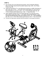 Preview for 7 page of ESPRIT ESP0037 R6 Recumbent Owner'S Manual