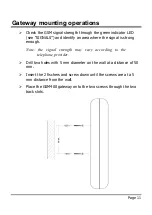 Preview for 11 page of Esse-ti GSM400 User Manual