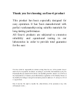 Preview for 2 page of Esse-ti Hi-Pro 1 Series Installation And Programming Manual