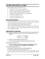 Preview for 16 page of Esse-ti Hi-Pro 1 Series Installation And Programming Manual