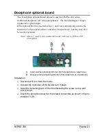 Preview for 21 page of Esse-ti Hi-Pro 1 Series Installation And Programming Manual