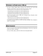 Preview for 27 page of Esse-ti Hi-Pro 1 Series Installation And Programming Manual