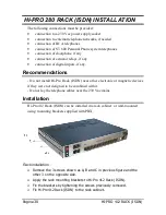 Preview for 30 page of Esse-ti Hi-Pro 1 Series Installation And Programming Manual