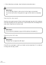 Preview for 44 page of essentiel b ERDV165-55b2 User Manual