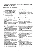 Preview for 22 page of essentiel b ETVI4B3 Manual