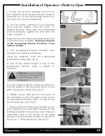 Preview for 19 page of Estate Swing E-S 1000D Series Instruction Manual