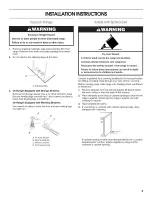 Preview for 5 page of Estate GERC4110SB2 Installation Instructions Manual