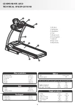 Preview for 5 page of Esteira Athletic EXTREME 3260T Instruction Manual