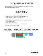 Preview for 4 page of Estella 236ECEG26 User Manual