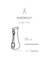 Estelon X Diamond Owner'S Manual preview