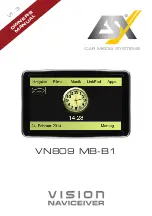 ESX VN809 MB-B1 Owner'S Manual preview