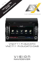 Preview for 1 page of ESX VNC711 FI-DUCATO Installation Manual