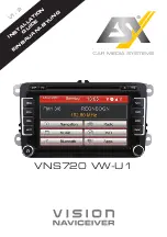 ESX VNS720 VW-U1 Installation Manual preview