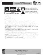 Preview for 3 page of ETA Systems ETA-PD8LA Quick Start Manual