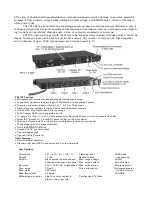 Preview for 2 page of ETA Systems PD11LP Owner'S Manual