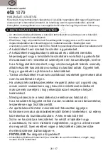 Preview for 20 page of eta Basto 1079 User Manual