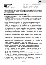 Preview for 11 page of eta Blendic Premium 4011 Instructions For Use Manual