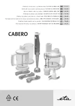 eta CABERO Instructions For Use Manual preview