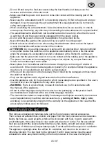 Preview for 45 page of eta GRATUSSINO Bravo Instructions For Use Manual