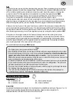 Preview for 53 page of eta GRATUSSINO Bravo Instructions For Use Manual