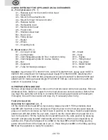 Preview for 26 page of eta GRATUSSINO Instructions For Use Manual