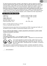 Preview for 19 page of eta Vital Blend VACO 4100 Instructions For Use Manual