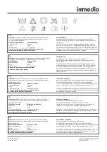 Preview for 3 page of Etac Immedia OneWayGlide Non-Slip IM37/8 Short Instruction