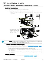 Preview for 9 page of ETC ERP24-FT Installation Manual