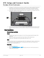 Preview for 4 page of ETC P-TS18 Setup And Connect Manual