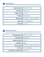 Preview for 5 page of ETEKCITY FIT 8S User Manual