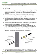 Preview for 16 page of Eterbright CIGS-3000A1 Series Installation And Safety Manual