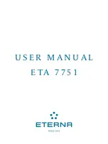 Preview for 1 page of Eterna 1948 User Manual