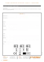 Preview for 12 page of Etherma eNEXHO-CI Assembly And Operating Instructions Manual