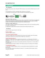 Preview for 76 page of ETIC IPL-A Setup Manual