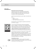 Preview for 38 page of ETNA AI352WIT Instructions For Use Manual