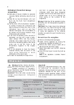 Preview for 21 page of ETNA EKV1802WIT Instructions For Use Manual