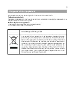 Preview for 26 page of ETNA EKV1802WIT Instructions For Use Manual