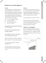 Preview for 23 page of ETNA EVV0852WIT Instructions For Use Manual