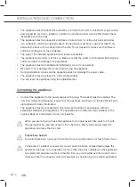 Preview for 80 page of ETNA KKV143 Series Instructions For Use Manual