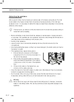 Preview for 42 page of ETNA VS4088 Instructions For Use Manual