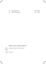 Preview for 2 page of ETNA VW345ZIL Instructions For Use Manual