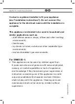 Preview for 3 page of ETNA VW345ZIL Instructions For Use Manual