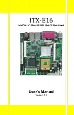 Preview for 1 page of ETOP ITX-E16 User Manual